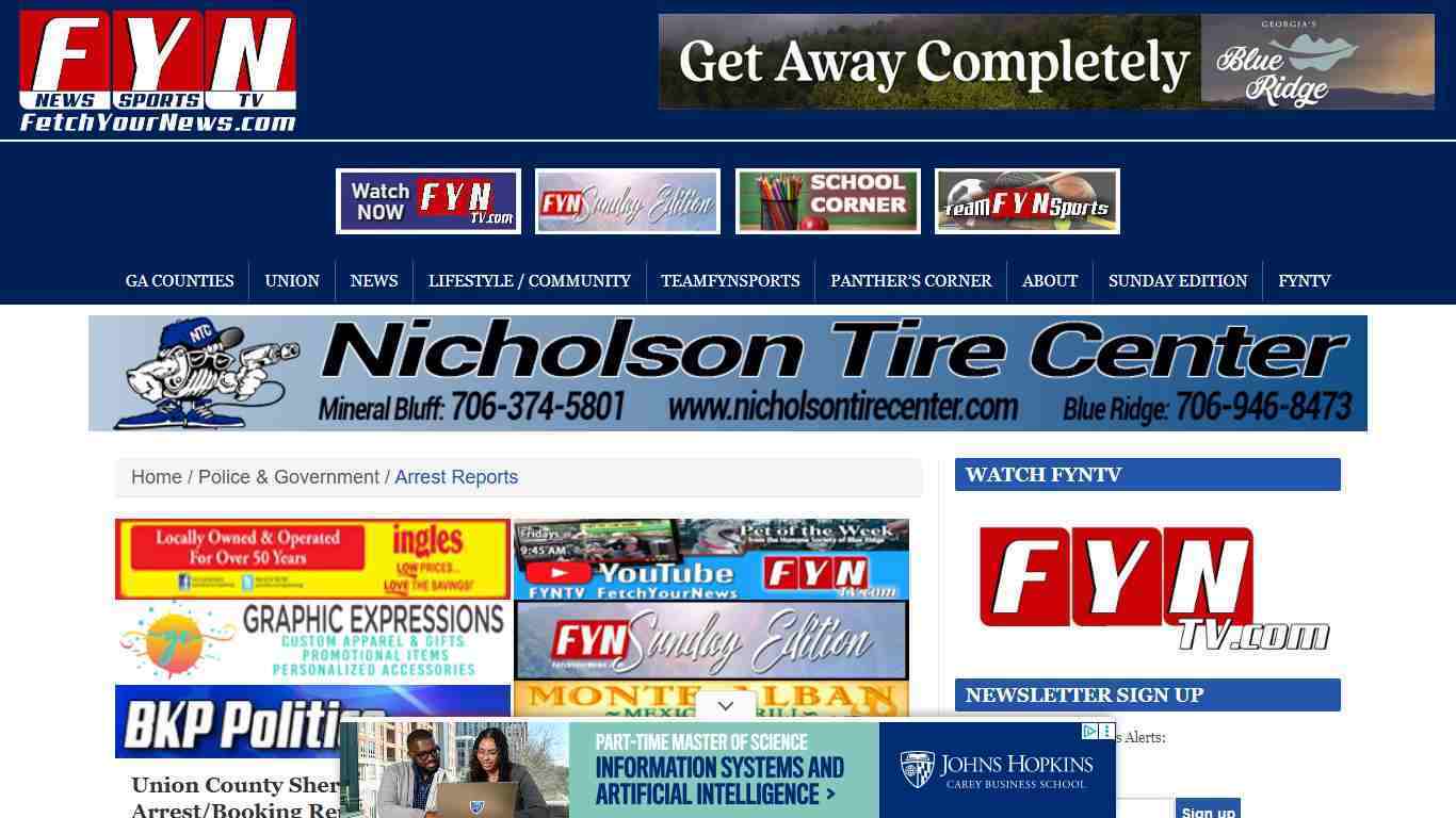 Arrest Reports Archives - UnionUnion